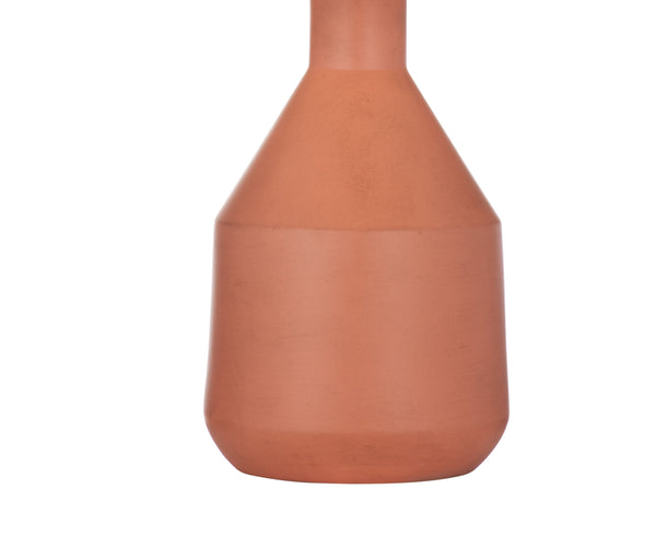 Basset Mirror Sheridan Table Lamp - Boho-chic Ceramic Design With Warm Glow, Perfect For Organic Elegance In Any Space Orange Ceramic L4572t