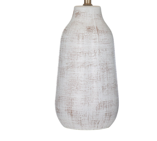 Basset Mirror Forcythia Table Lamp – Elegant Ceramic Design With Crackled Glaze & Soft White Shade For Modern Spaces White Ceramic L4578t
