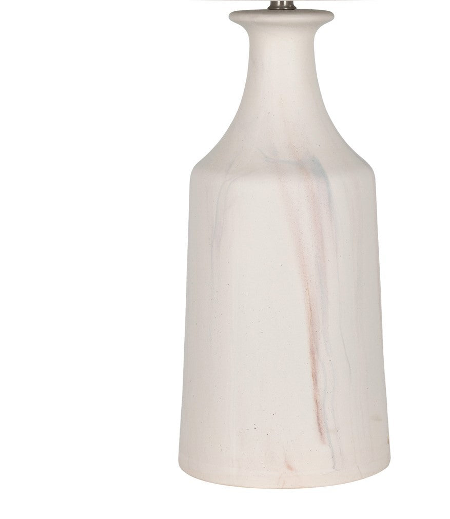 Basset Mirror Eastlake Table Lamp - Elegant Ceramic Design With Cream Finish For Cozy Ambiance In Any Room White Ceramic L4581t