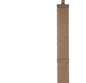 Basset Mirror Chester Floor Lamp - Boho Coastal Design With Rope Detailing For Cozy And Stylish Home Ambiance Natural Rope L4594f