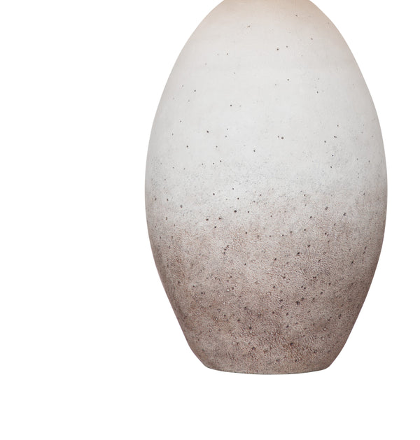 Basset Mirror Calder Table Lamp: Modern Boho Urn-style Design With Cream & Mauve Finish, Perfect For Any Space Cream Cement L4611t