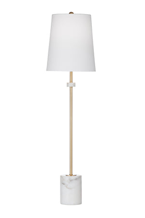 Basset Mirror Fairfield Table Lamp - Modern Gold & Marble Design With Soft Linen Shade For Elegant Home Lighting Gold Metal,Marble L4654t