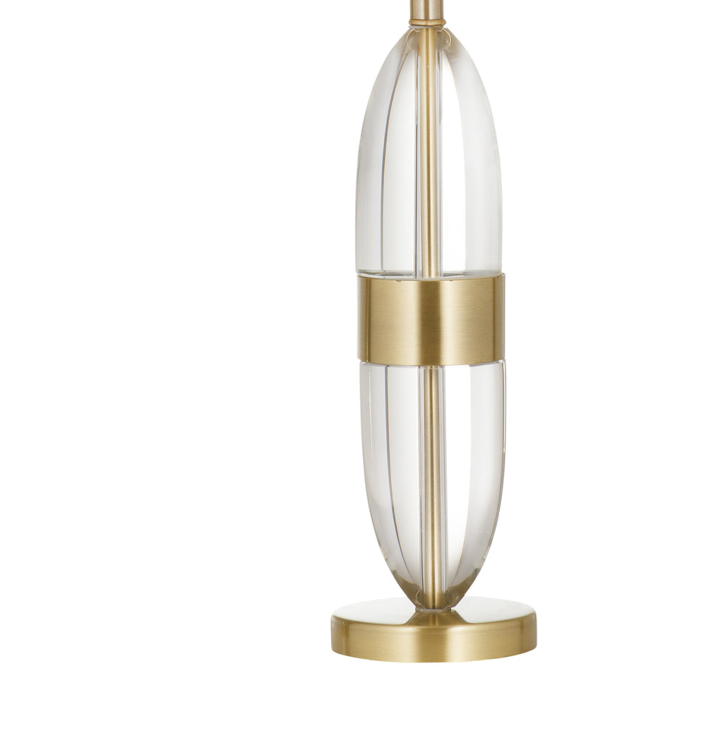 Basset Mirror Brompton Table Lamp - Elegant Crystal Base With Gold Accents & Soft Light For Timeless Sophistication Gold Crystal,Metal L4692t