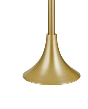 Basset Mirror Diamond Cove Floor Lamp - Modern Boho Design With Antique Gold Finish For Warm, Ambient Illumination Gold Metal L4701f