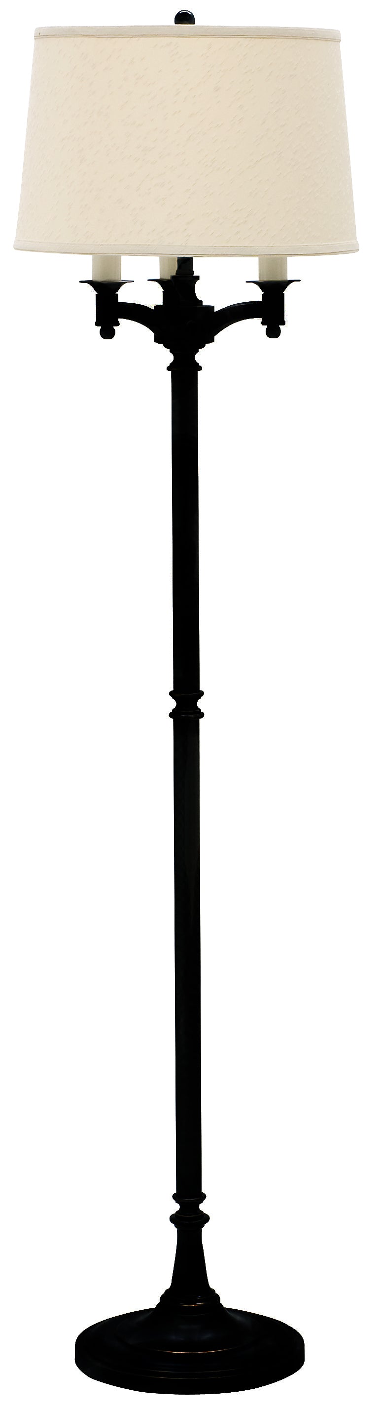 House Of Troy Lancaster Stylish Six-way Floor Lamps For Bright, Versatile Lighting In Any Home Decor Setting Satin Nickel Metal L800-sn