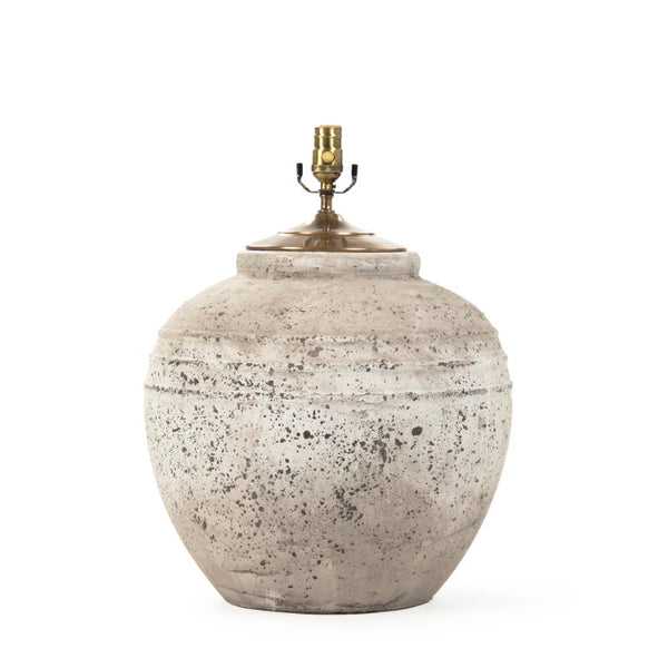 Zentique Romello Terracotta Accent Lamp (XS) — Compact Hand-Finished Ceramic Light for Bedside, Desk, Modern Homes L8489 XS