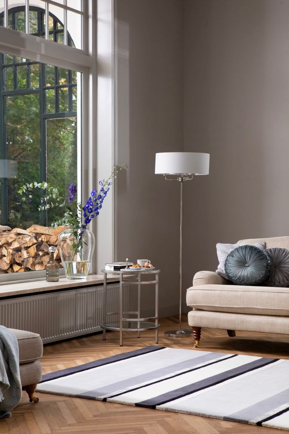 Brink & Campman Laura Ashley Eaton Blue 8'2" x 11'6"