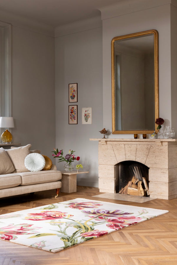 Brink & Campman Laura Ashley Gosford Beige/Red/Blue/Green 8'2" x 11'6"