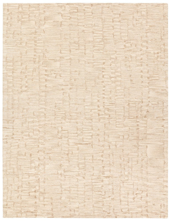 Jaipur Living Labyrinth Herculean Lab02 Tufted Handmade 100% Wool Solids Stripes Indoor Rug Ivory, Cream 100% Wool, 100% Cotton Rug160080