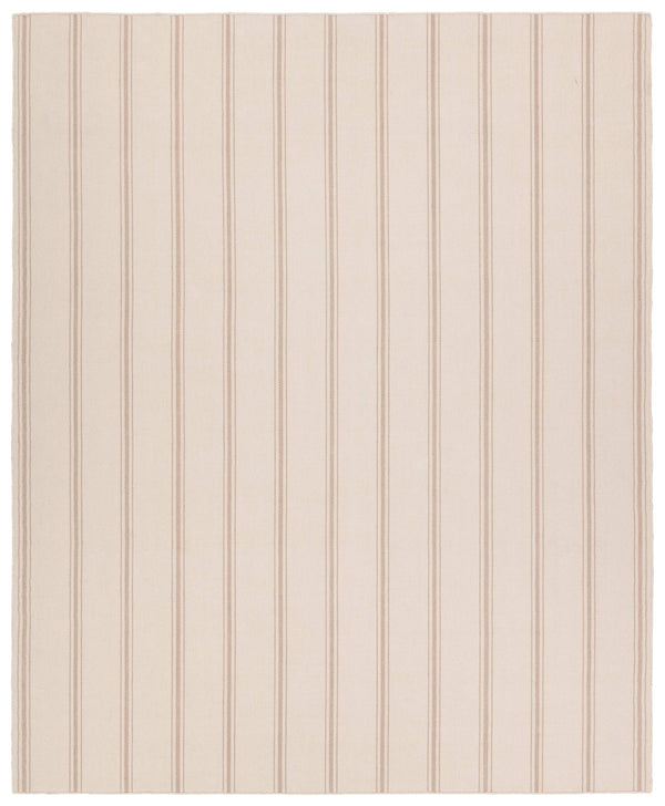 Jaipur Living Barclay Butera Memento Flatweave Rug Handwoven Recycled Pet Stripe for Patio or Entryway Cream 2' x 3' RUG157493