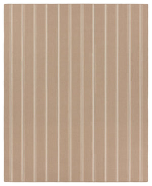 Jaipur Living Laguna By Barclay Butera Memento Lag03 Handwoven Handmade 100% Pet Yarn Contemporary Stripes Outdoor Rug Tan, Ivory 100% Pet Yarn, 100% Polypropylene Rug157505