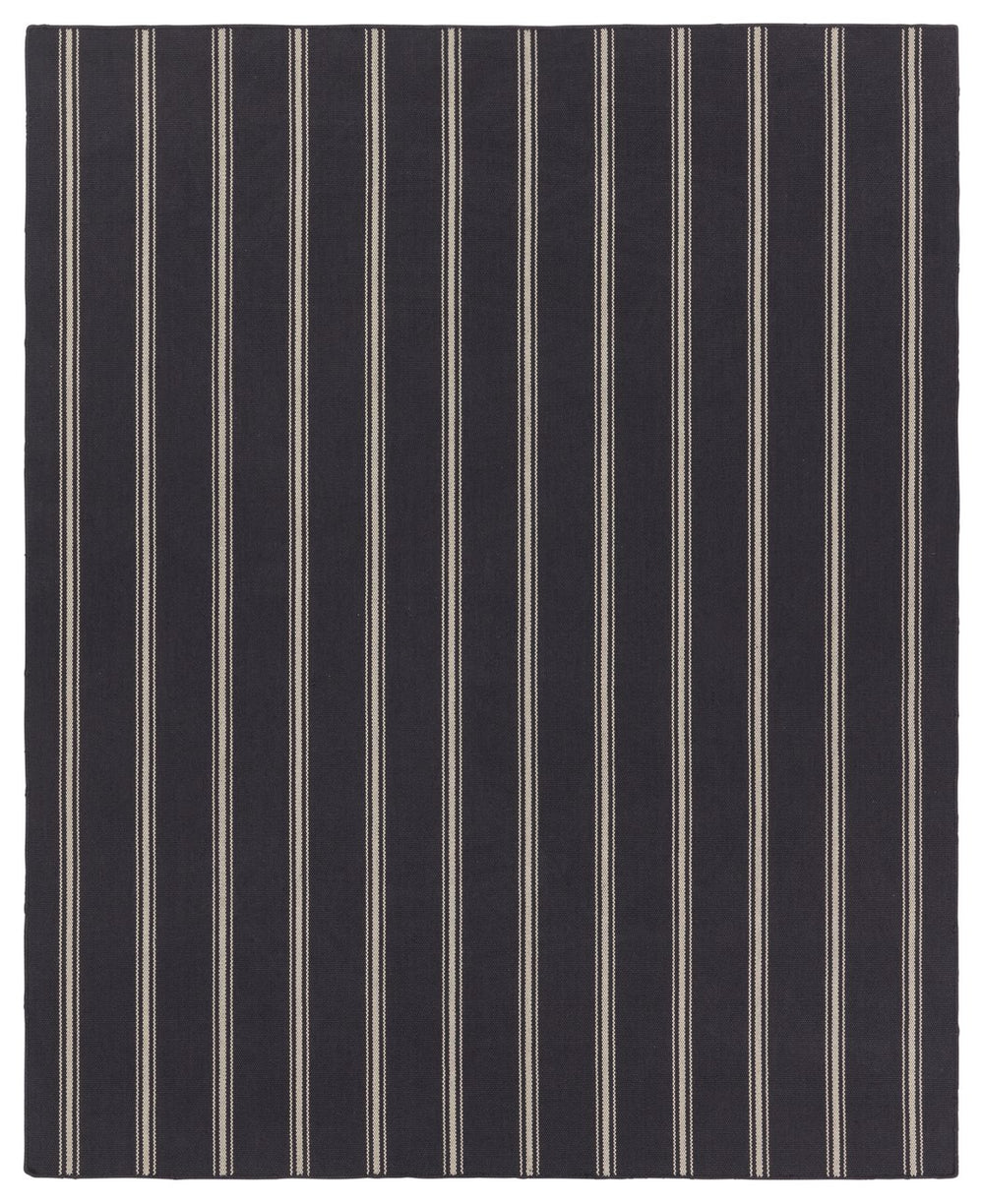 Jaipur Living Laguna By Barclay Butera Memento Lag04 Handwoven Handmade 100% Pet Yarn Contemporary Stripes Outdoor Rug Blue, Ivory 100% Pet Yarn, 100% Polypropylene Rug157511