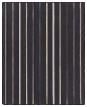 Jaipur Living Laguna By Barclay Butera Memento Lag04 Handwoven Handmade 100% Pet Yarn Contemporary Stripes Outdoor Rug Blue, Ivory 100% Pet Yarn, 100% Polypropylene Rug157511
