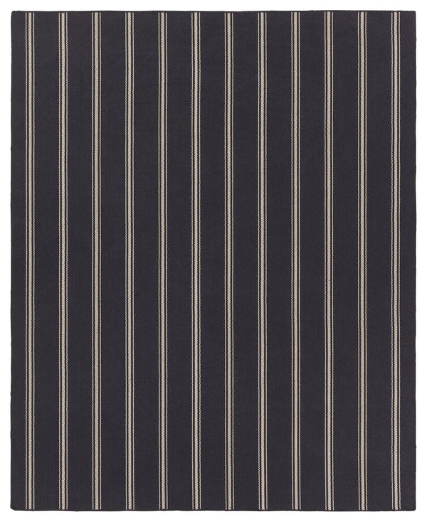 Jaipur Living Laguna By Barclay Butera Memento Lag04 Handwoven Handmade 100% Pet Yarn Contemporary Stripes Outdoor Rug Blue, Ivory 100% Pet Yarn, 100% Polypropylene Rug157511