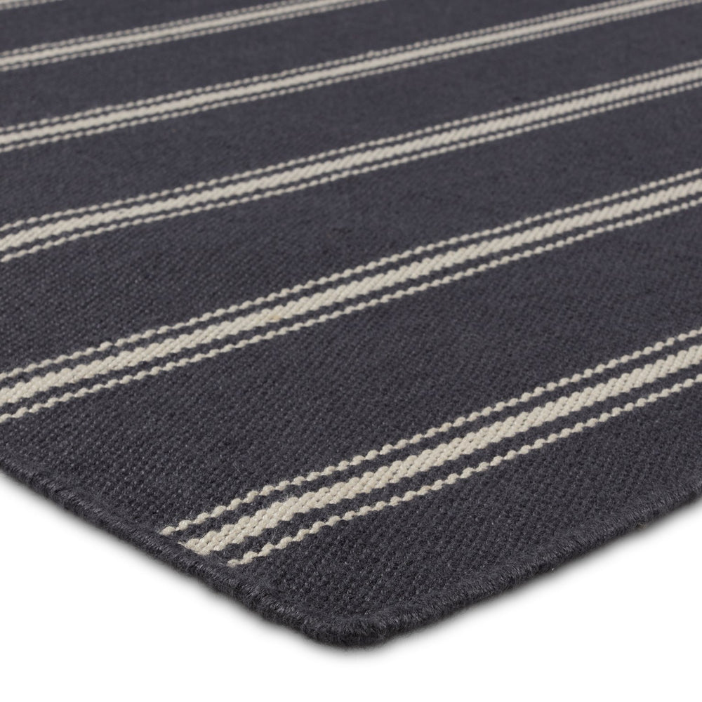 Jaipur Living Laguna By Barclay Butera Memento Lag04 Handwoven Handmade 100% Pet Yarn Contemporary Stripes Outdoor Rug Blue, Ivory 100% Pet Yarn, 100% Polypropylene Rug157511