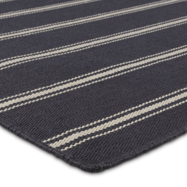 Jaipur Living Laguna By Barclay Butera Memento Lag04 Handwoven Handmade 100% Pet Yarn Contemporary Stripes Outdoor Rug Blue, Ivory 100% Pet Yarn, 100% Polypropylene Rug157511