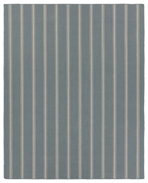 Jaipur Living Laguna By Barclay Butera Memento Lag05 Handwoven Handmade 100% Pet Yarn Lines Stripes Outdoor Rug Blue, Ivory 100% Pet Yarn, 100% Polypropylene Rug157517