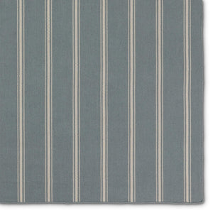 Jaipur Living Barclay Butera Memento Flatweave Rug Handwoven Recycled Pet Stripe for Patio or Entryway Slate 6' x 9' RUG157520
