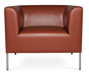 Soho Concept Seat: Laguna Armchair-metal - Elegant Stainless Steel Base, Premium Upholstery & Modern Comfort   Soho-concept-dining-chair-13521