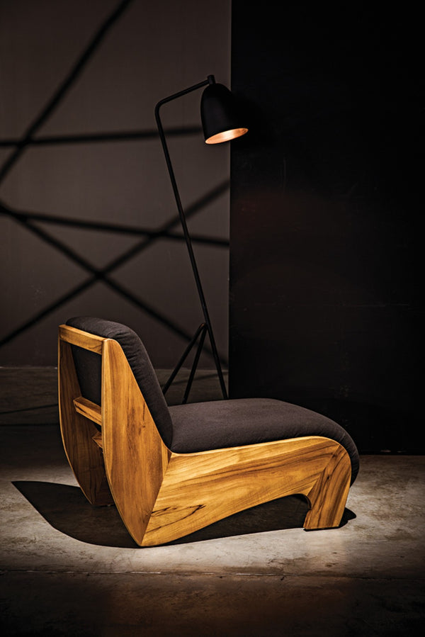 Noir Asti Floor Lamp: Minimalist Black Iron Design for Modern Living Spaces - Stylish Ambient Lighting LAMP445MTB