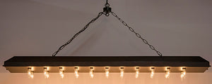 545 Club Pendant Black Metal LAMP545MTB As Is Noir