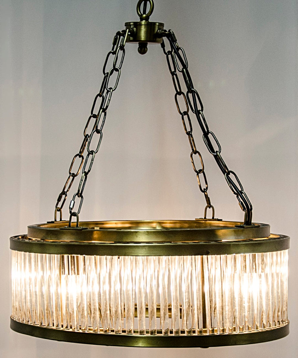 Noir Petronas Chandelier - Art Deco Elegance with Cascading Crystals for Timeless Home Illumination LAMP553MB