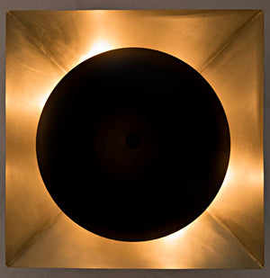 Noir Agila Wall Sconce - Modern Minimalist Design with Antique Brass Finish, Perfect for Any Space LAMP746MB