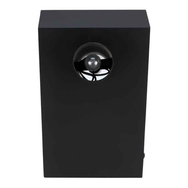 Noir Topo Lamp - Handcrafted Matte Black Iron Table Light with Sculptural Design for Modern Spaces LAMP770MTB