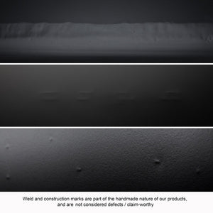 Noir Natilus Floor Lamp – Industrial-Style Artisanal Lighting with Handblown Glass Shades & Compact Design LAMP783MTB