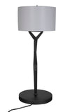 Arizona Lamp with Shade LAMP790SH Matte Black Noir