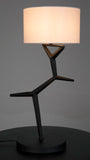 Arizona Lamp with Shade LAMP790SH Matte Black Noir