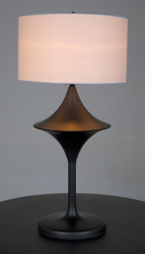 Wilder Lamp with Shade LAMP791SH Matte Black Noir