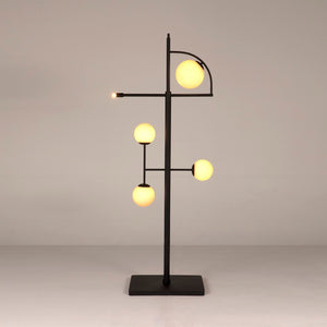 Dasha Floor Lamp LAMP796MTB Matte Black Noir