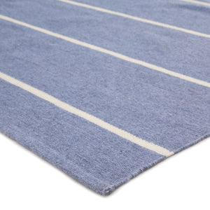 Jaipur Living Jaipur Living Corbina Flatweave Recycled Pet Stripe Rug for Indoor Outdoor Spaces Blue 5'X8' RUG143123