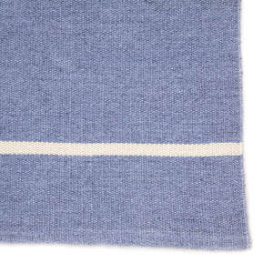 Jaipur Living Jaipur Living Corbina Flatweave Recycled Pet Stripe Rug for Indoor Outdoor Spaces Blue 5'X8' RUG143123