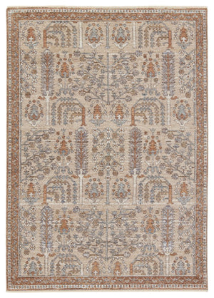 Jaipur Living Lark Regard Lar05 Powerloomed Machinemade 100% Polyester Traditional Floral Indoor Rug Tan, Bronze 100% Polyester Rug155292