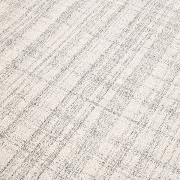 Amer Rugs Laurel Farmhouse Plaid Hand-tufted Wool Area Rug – Elegant Soft Texture For Timeless Home Decor Ivory Wool Lau10203