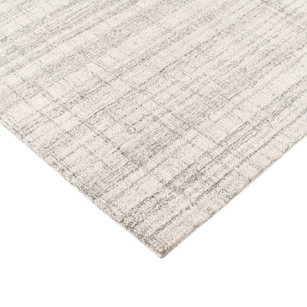 Amer Rugs Laurel Farmhouse Plaid Hand-tufted Wool Area Rug – Elegant Soft Texture For Timeless Home Decor Ivory Wool Lau10203