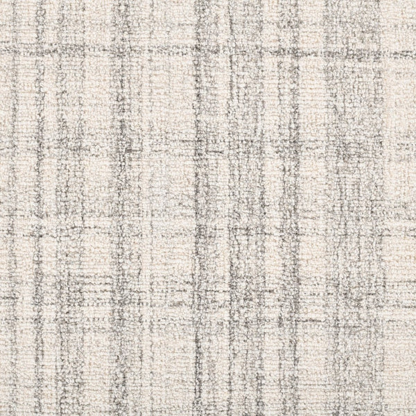 Amer Rugs Laurel Farmhouse Plaid Hand-tufted Wool Area Rug – Elegant Soft Texture For Timeless Home Decor Ivory Wool Lau10203