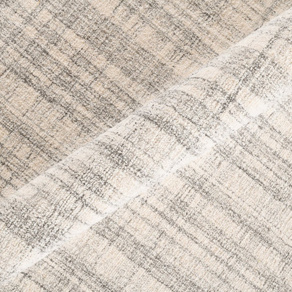 Amer Rugs Laurel Farmhouse Plaid Hand-tufted Wool Area Rug – Elegant Soft Texture For Timeless Home Decor Ivory Wool Lau10203