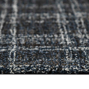 Amer Rugs Laurel Farmhouse Plaid Hand-tufted Wool Area Rug – Elegant Soft Texture For Timeless Home Decor Charcoal Wool Lau120203