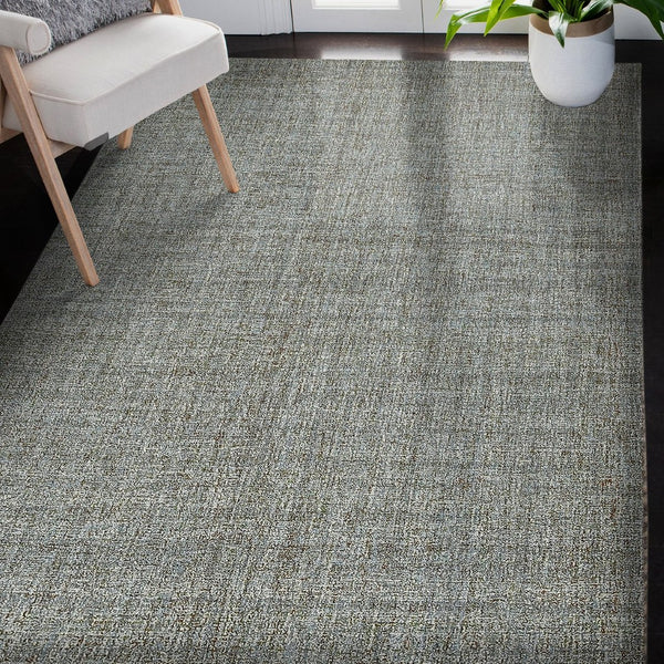 Amer Rugs Laurel Farmhouse Plaid Hand-tufted Wool Area Rug – Elegant Soft Texture For Timeless Home Decor Blue Spruce Wool Lau220203