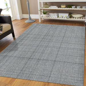 Amer Rugs Laurel Farmhouse Plaid Hand-tufted Wool Area Rug – Elegant Soft Texture For Timeless Home Decor Gray Wool Lau30203
