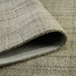 Amer Rugs Laurel Farmhouse Plaid Hand-tufted Wool Area Rug – Elegant Soft Texture For Timeless Home Decor Camel Wool Lau40203