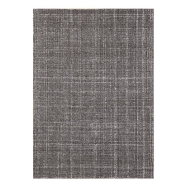 Amer Rugs Laurel Farmhouse Plaid Hand-tufted Wool Area Rug – Elegant Soft Texture For Timeless Home Decor Graphite Wool Lau50203