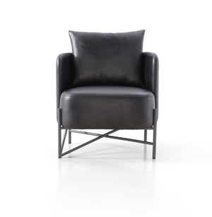 Soho Concept Laurent Arm Chair - Premium Genuine Leather Upholstery For Elegant Comfort And Support Up To 350 Lbs Laurent  Soho-concept-dining-chair-12121