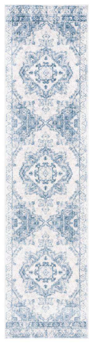Safavieh Layla Transitional Area Rug - Luxurious Turkish Design With Timeless Elegance For Home Decor Ivory Grey ,Blue 78% Polypropylene,14% Jute,8% Latex Lay100a-10