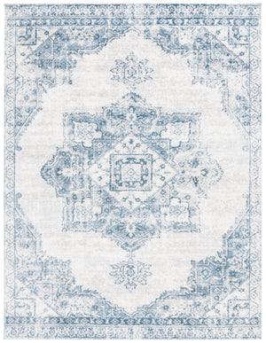Safavieh Layla Transitional Area Rug - Luxurious Turkish Design With Timeless Elegance For Home Decor Ivory Grey ,Blue 78% Polypropylene,14% Jute,8% Latex Lay100a-10