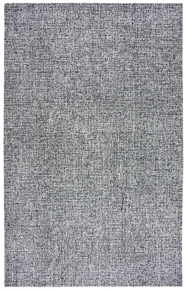 Alora Decor London Charcoal Tweed Wool Rug Hand-Tufted Low-Profile Texture For Casual-Transitional Rooms 12' x 15' LONLD100006371215
