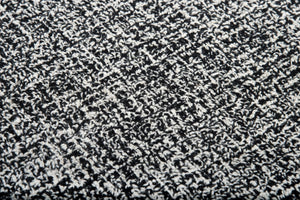 Alora Decor London Charcoal Tweed Wool Rug Hand-Tufted Low-Profile Texture For Casual-Transitional Rooms 12' x 15' LONLD100006371215